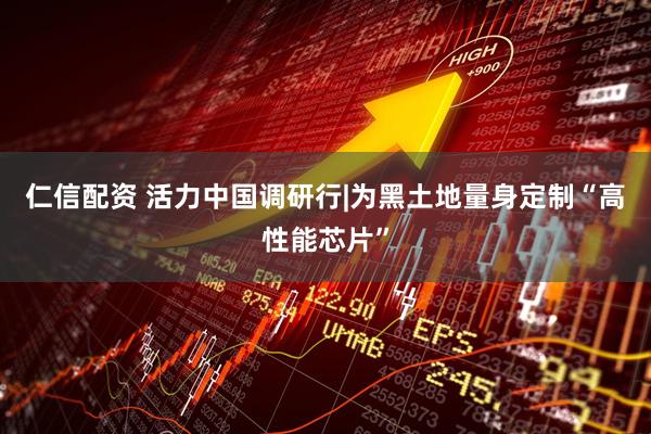 仁信配资 活力中国调研行|为黑土地量身定制“高性能芯片”